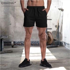 Joga Drawstring Šortai Vyrai Fitness Training