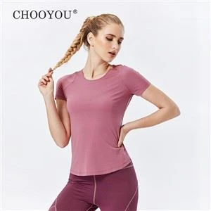Backless Joga T shirts ir tight jogos kelnės moterims